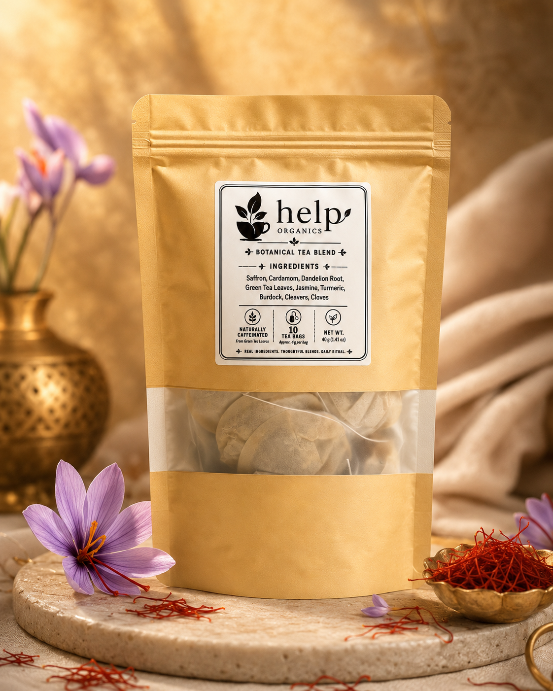 Saffron Tea Bags