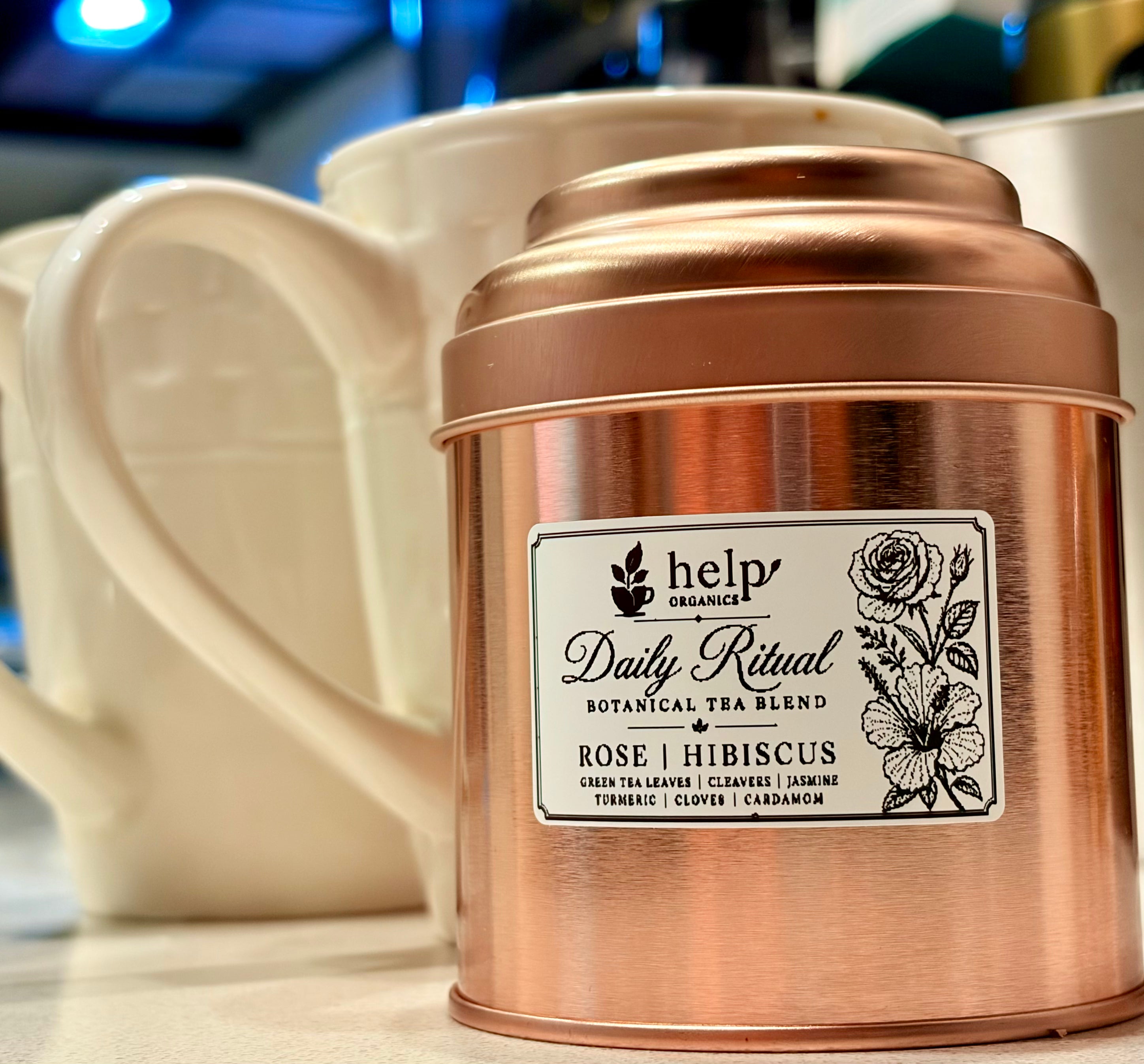 Rose and Hibiscus Daily Ritual Tea (Loose Leaf Tea)